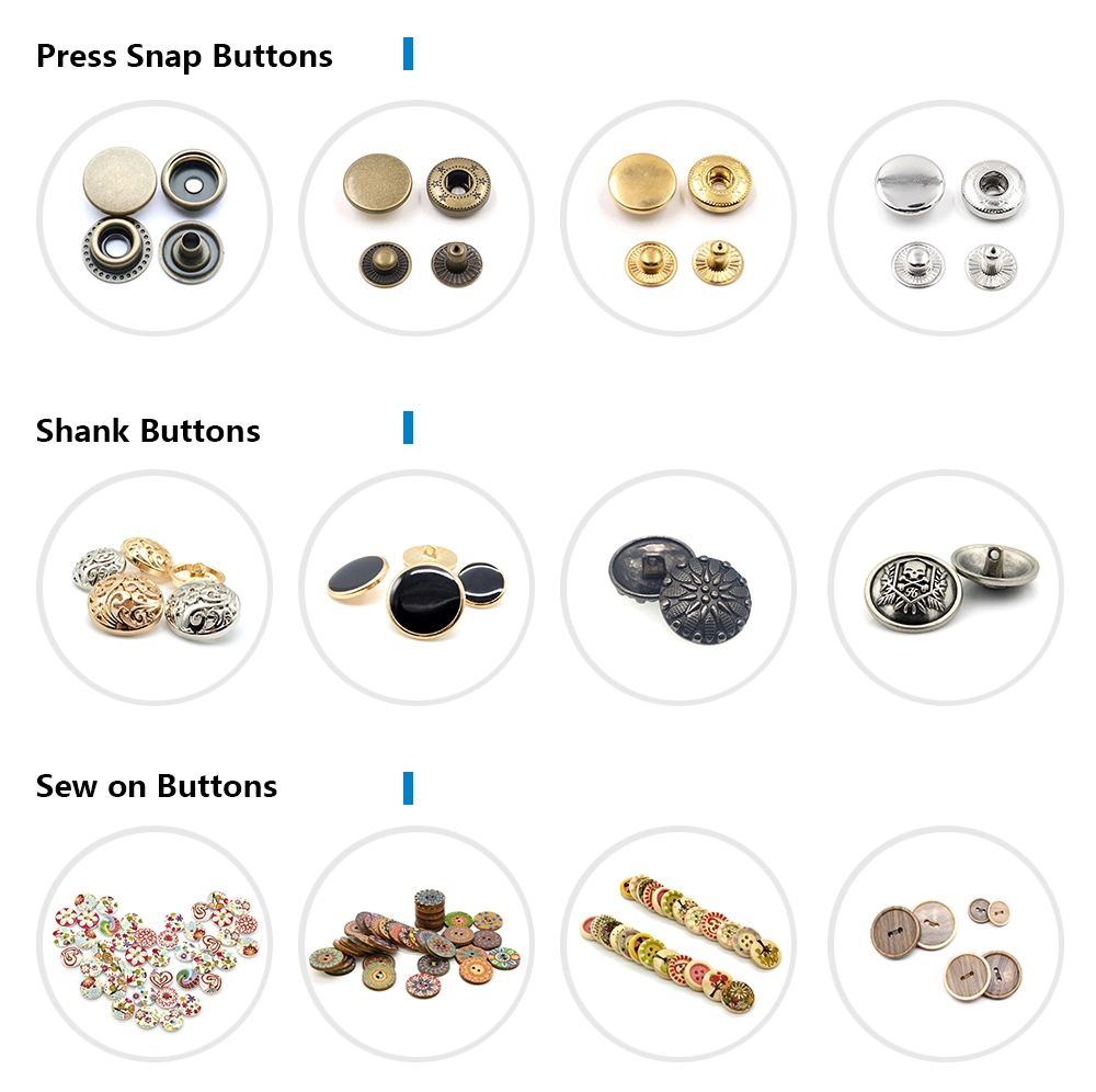 Wholesale Round Magnet Snap Metal Magnetic Button for Clothes
