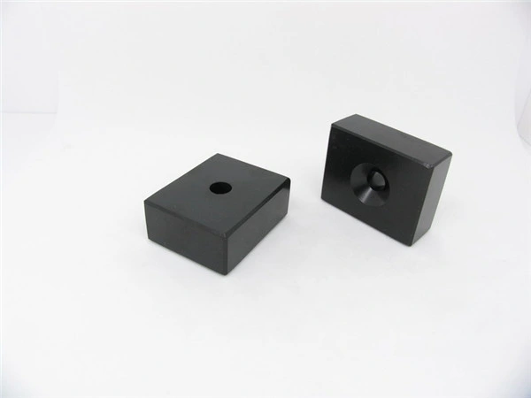 8 Poles Compression Bonded NdFeB Magnets High Corrosion Resistance Bonded Magnet with Black Epoxy Coating
