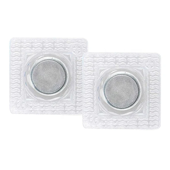 Tedamag Washable Sewable Magnetic Buttons Round Sewing with PVC/TPU Invisible Hidden Magnet