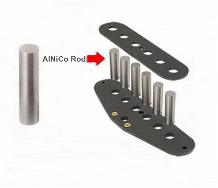 Cylinder AlNiCo 5 Magnet Rod Magnet for Guitar Pickup Parts