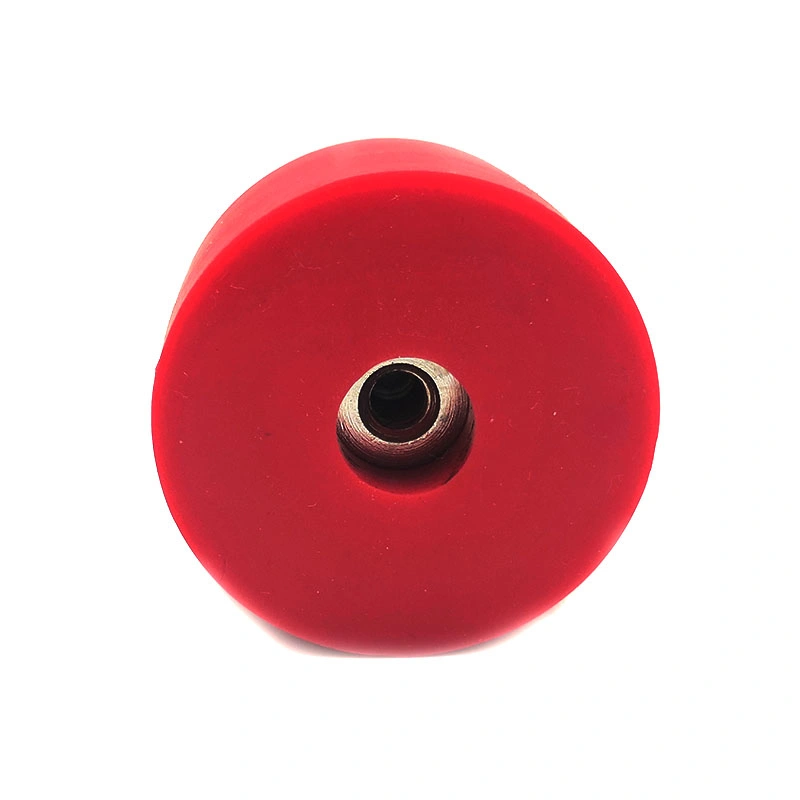 Neodymium Magnetic Hook Red Rubber Coated Pot Magnet