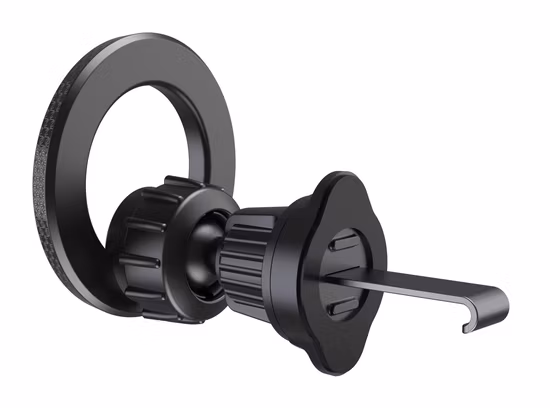 Customized Logo Black Rubber Coated Magnetic Car Mounting Gun Magnet Holder