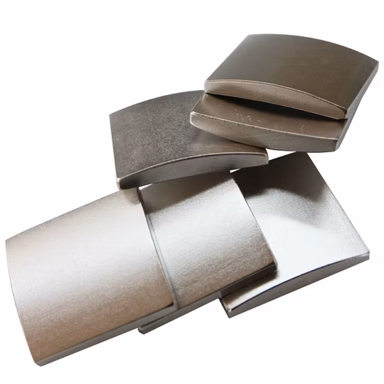 China Hight quality Arc NdFeB Magnets Manufacture for Motor