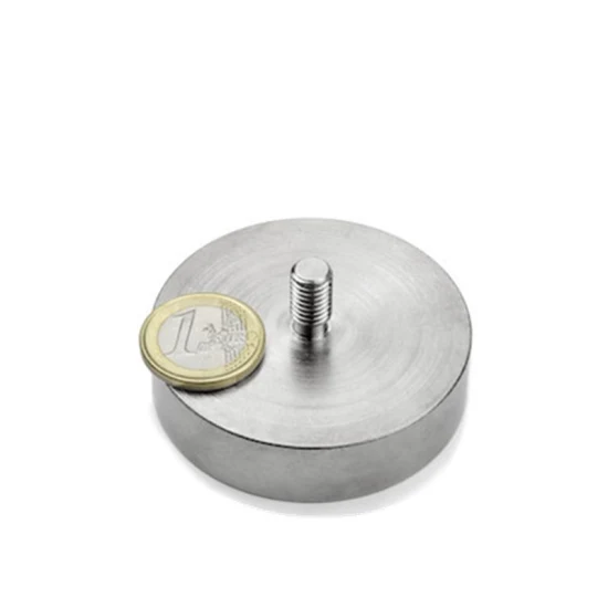 Neodymium Strong Cup Magnet Round Base Magnet with Screw Thread